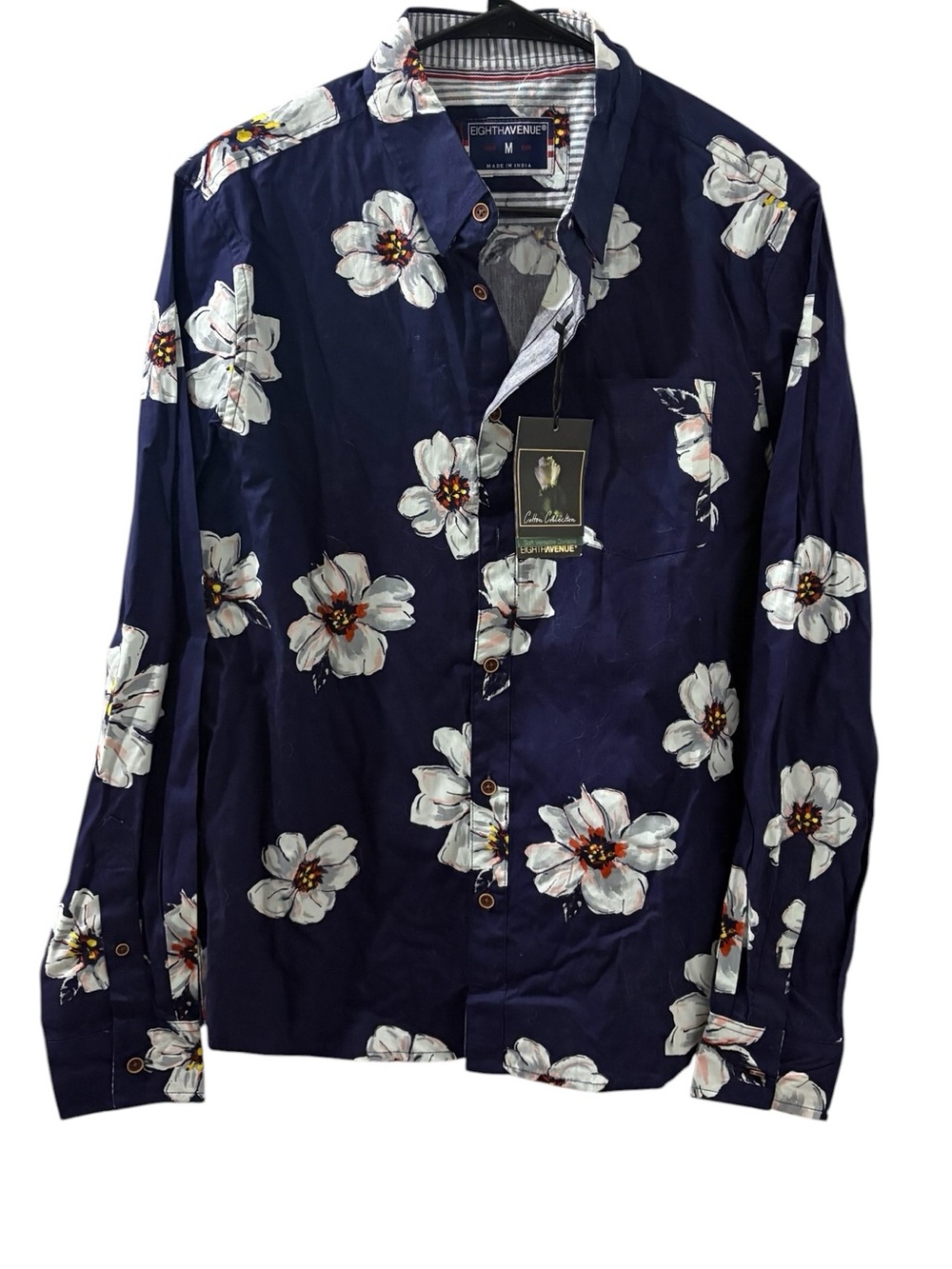 Hibiscus Men’s Eighth Avenue Button Down Dress Shirt M